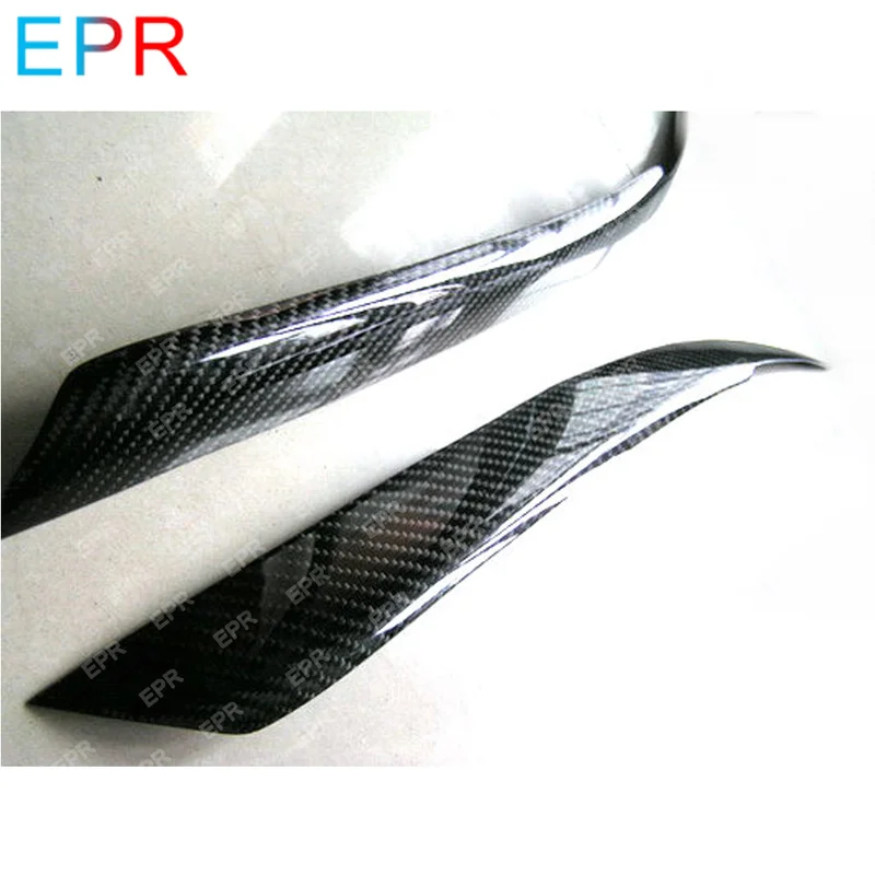 Oe Style For Nissan R33 Skyline Carbon Fiber Black Glossy Front bumper Eyebrow Exterior accessories body kits(Spec 1)