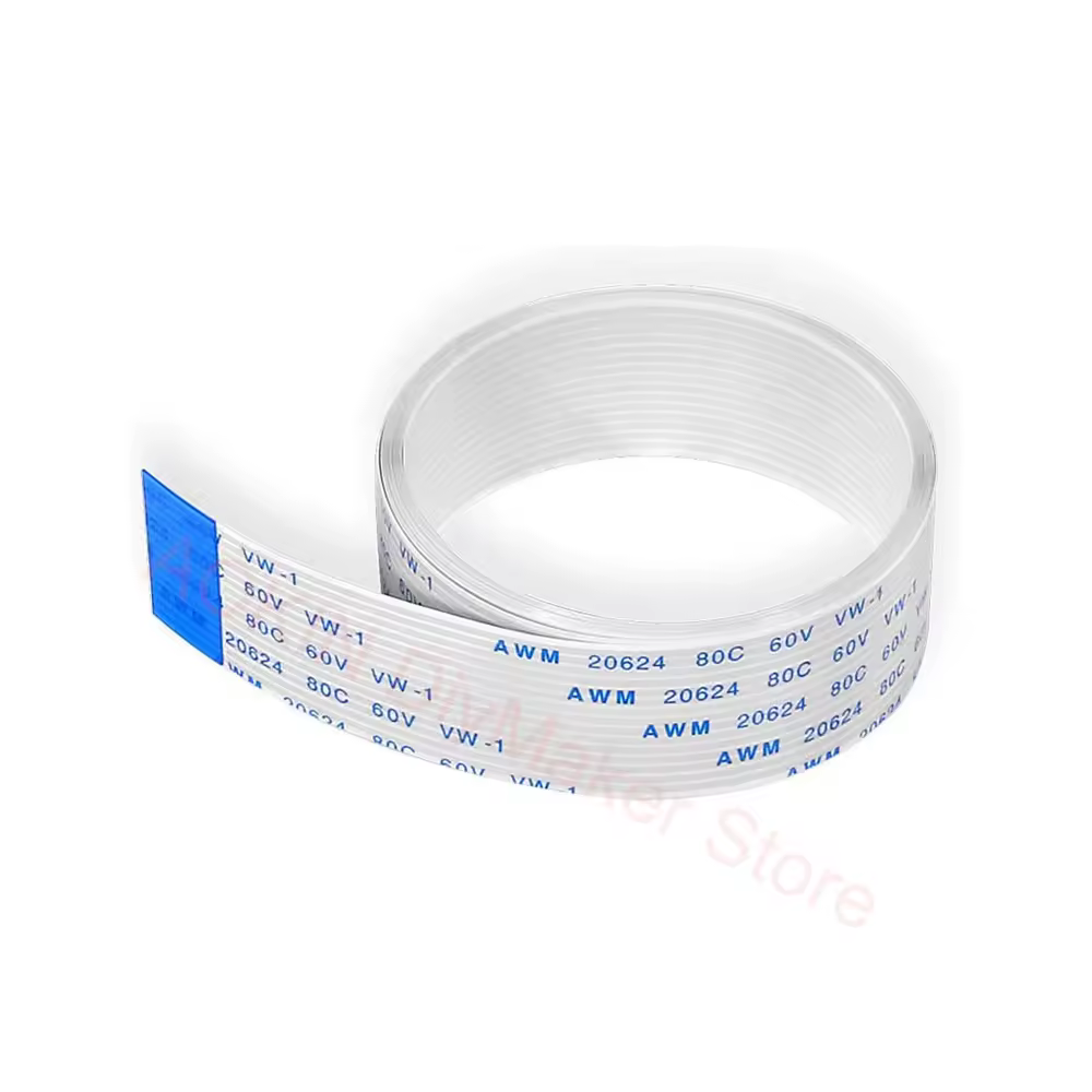 15 Pin Ribbon Flex CSI Cable with 15cm 30cm 50cm 100cm 200cm 1M 2M Length for Raspberry Pi 3 Model B+ / 3 / 2 Camera