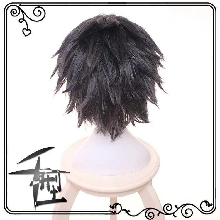 Noctis lucis caelum cosplay peruca final fantasia xv traje ff15 xv cosplay perucas trajes de halloween cabelo para homens + peruca boné