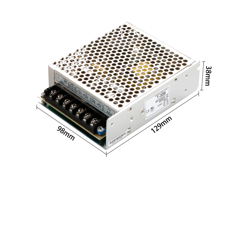 SHINIU-tree Output Switching التيار الكهربائي ، طريقة ثلاث مجموعات ، 5 فولت ،-5 فولت ، 12 فولت ،-12 فولت ، 15 فولت ،-24 فولت