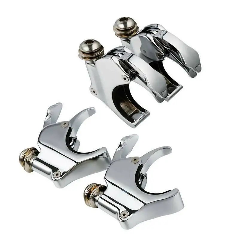 Motorcycle Quarter Headlight Fairing Windscreen 39mm Fork Clamps For Harley Sportster Dyna