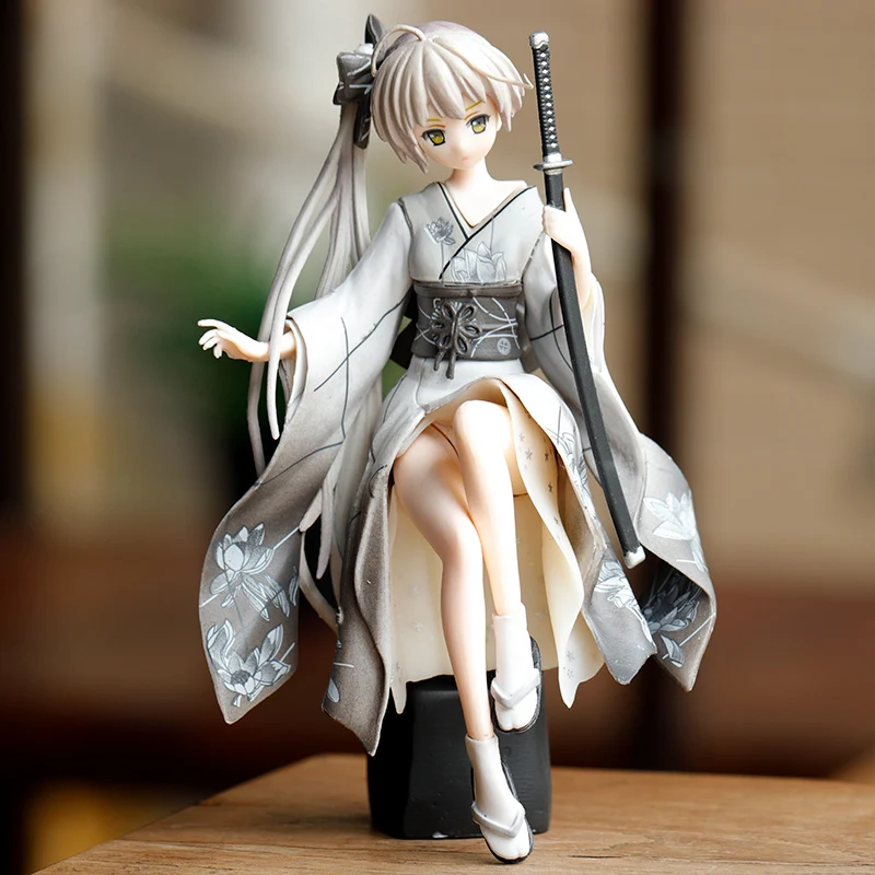 Japan Anime kawaii Future Yosuga no Sora Sakura Action Figures Toys Girls PVC Figure Model car home CollectionToys home decor