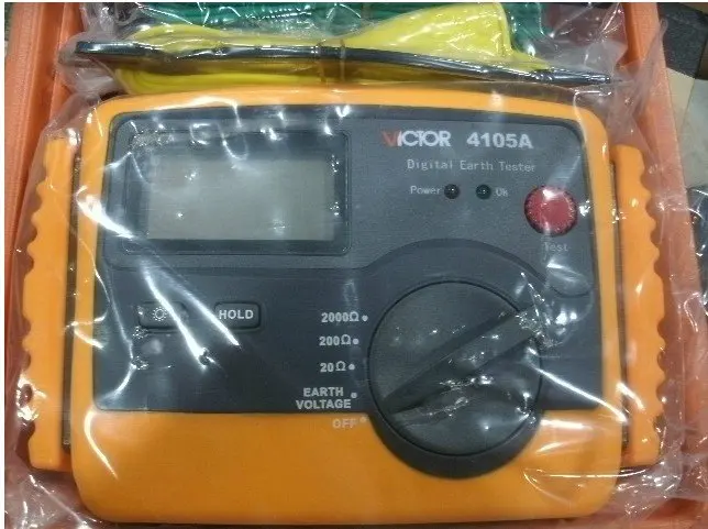 Tester di resistenza al suolo digitale VICTOR 4105A 2K