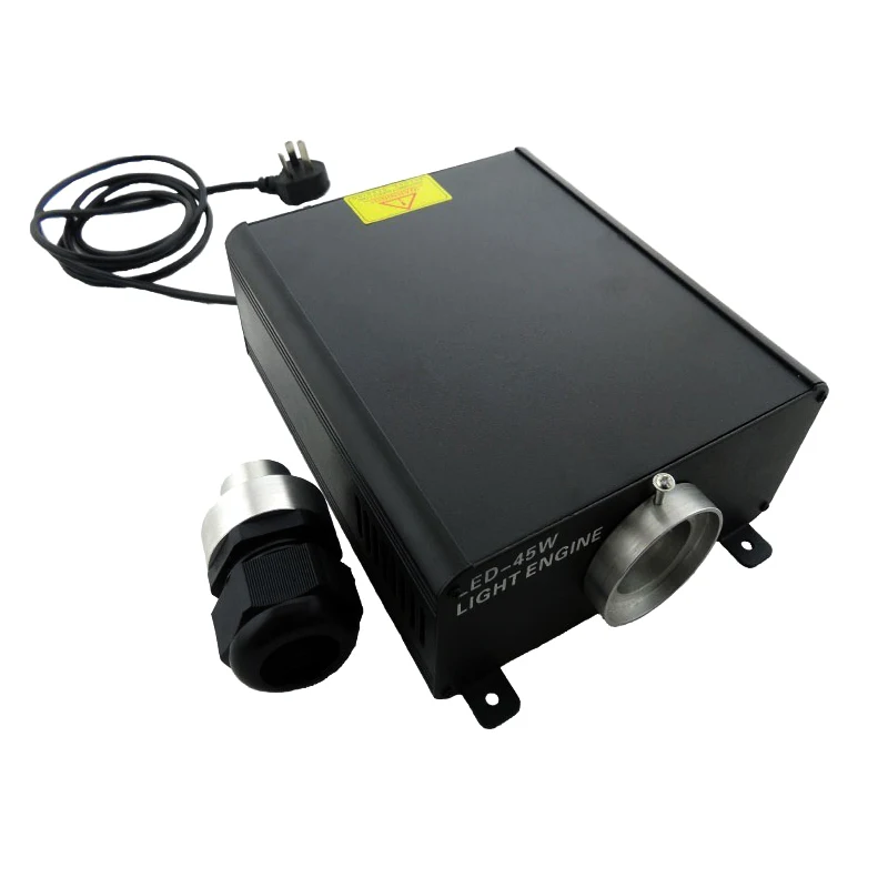 45W RGB Optic LED Fiber Light Engine with Wireless Remote