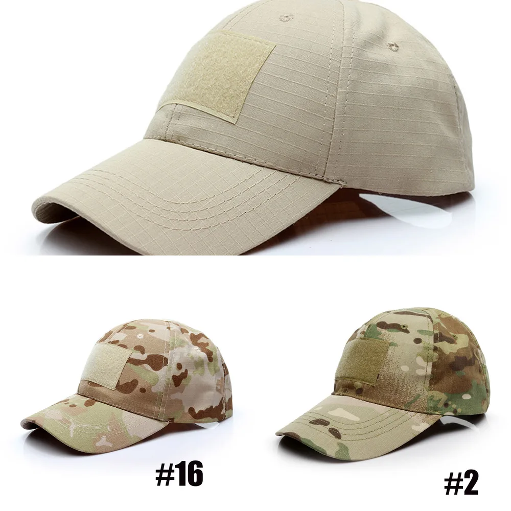 Unisex camuflaje gorra de béisbol al aire libre caza senderismo ajustable camuflaje sombrero SNO88