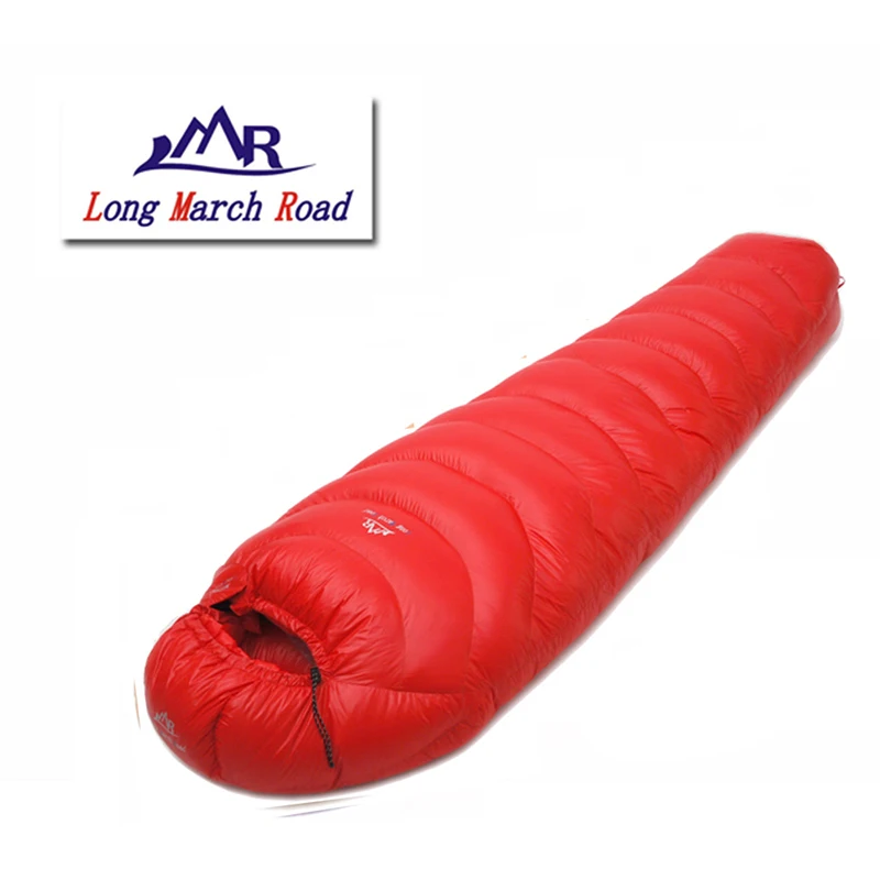 LMR 2800G White Goose Down Filling Splicing Mummy Warm Comfortable Winter Sleeping Bag Sac De Couchage