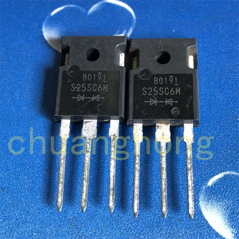 1pcs/lot S25SC6M 25A  60V   original packing new Schottky Rectifier diode TO-247