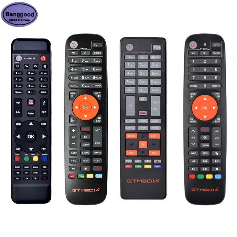 

1PCS GTmedia Remote Control v7s V7 Plus S2X Freesat GTCOMBO V8 Golden V8 NOVA V8X UHD V9 Super Prime Turbo GT COMBO HD TV Box