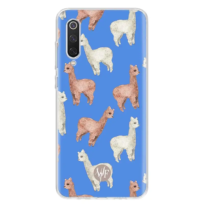 Llama Alpaca Soft Phone Case for Xiaomi Redmi Note 10S 11S 11T 11E 10 11 12 Pro Plus 9S 9T 5G 9 8T 8 7 5 Cover Coque Shel