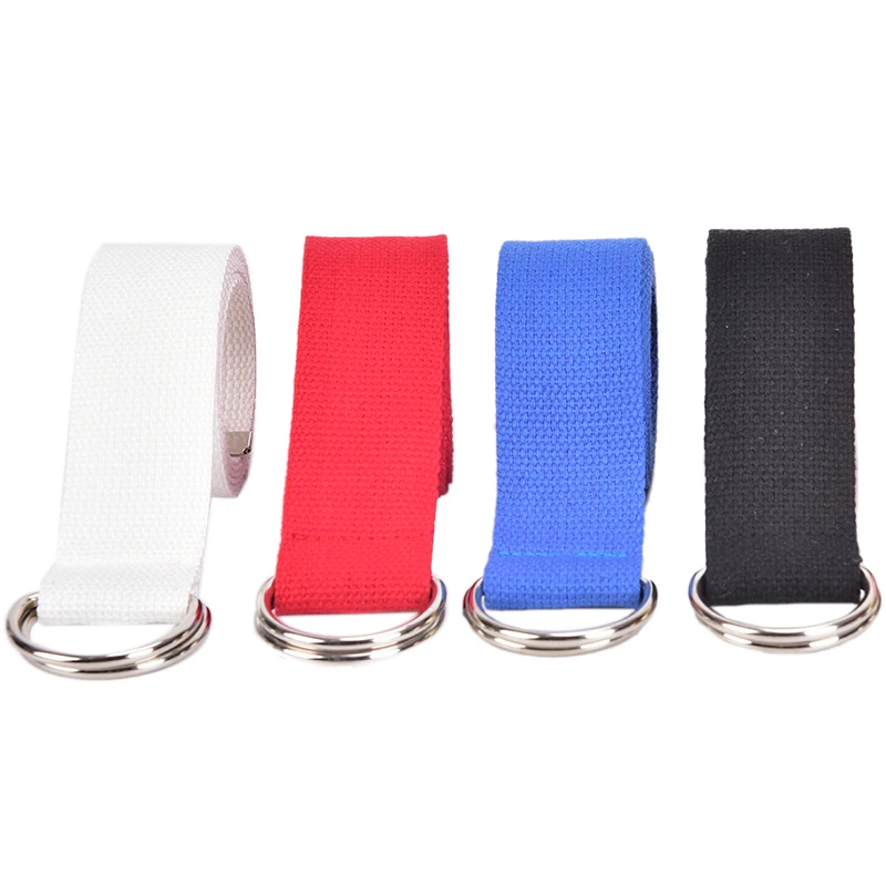 Tactische Canvas Mannen Riem Hoge Kwaliteit Unisex Dubbele Ring Gesp Tailleband Casual Canvas Vrouwelijke Riem Stof Voor Jeans