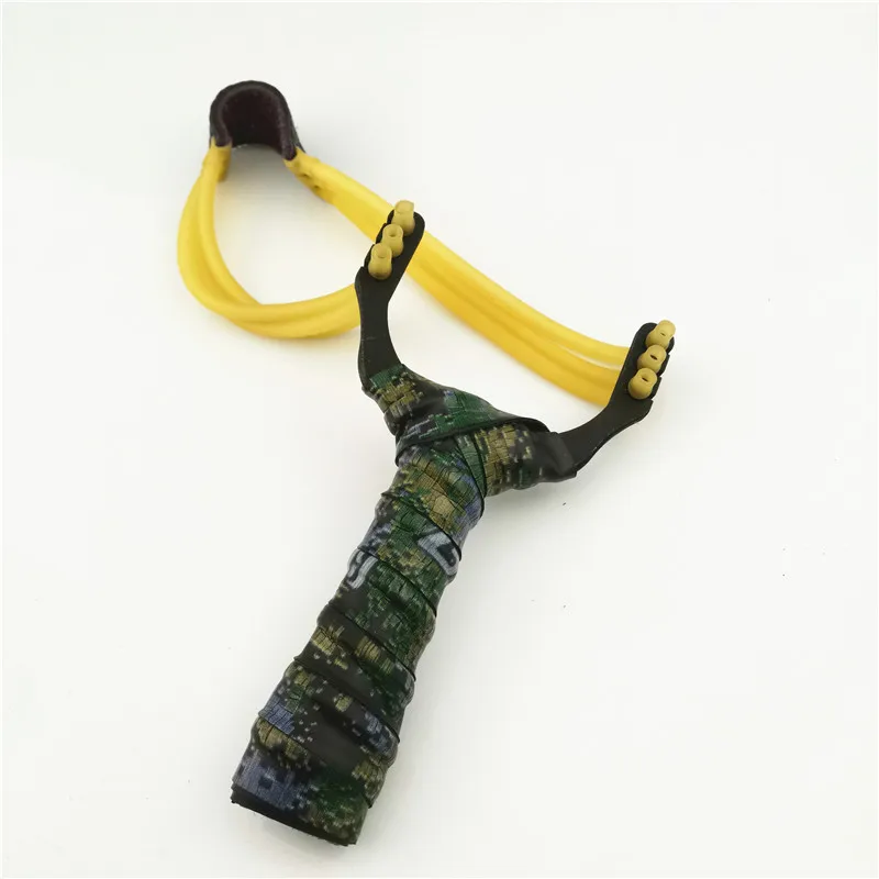 

Powerful slingshot hunting high quality steel and rubber band outdoor sling shooting professional slingshot camping tools sling