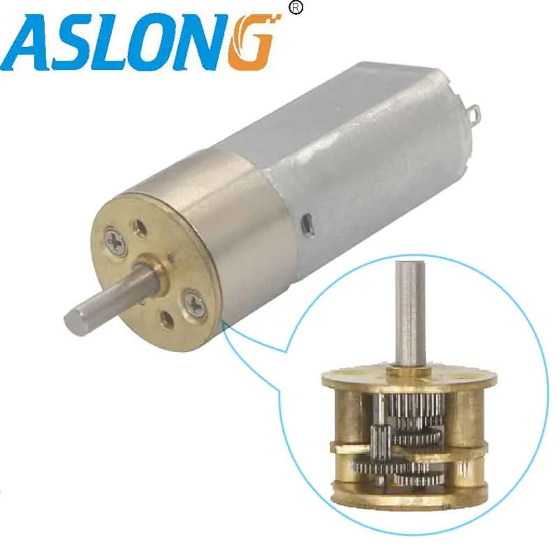 High precision copper gear reducer with 6v 12000rpm High speed 050 dc Motor ccw/cw speed govering  low niose RGA16-030