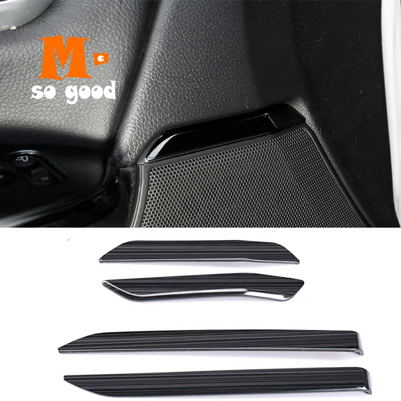 

2017 2018 19 2020 для Honda CR-V CRV Автомобильный Дверной динамик стерео аудио кольцо полоса крышка отделка нержавеющая сталь аксессуары для интерьера