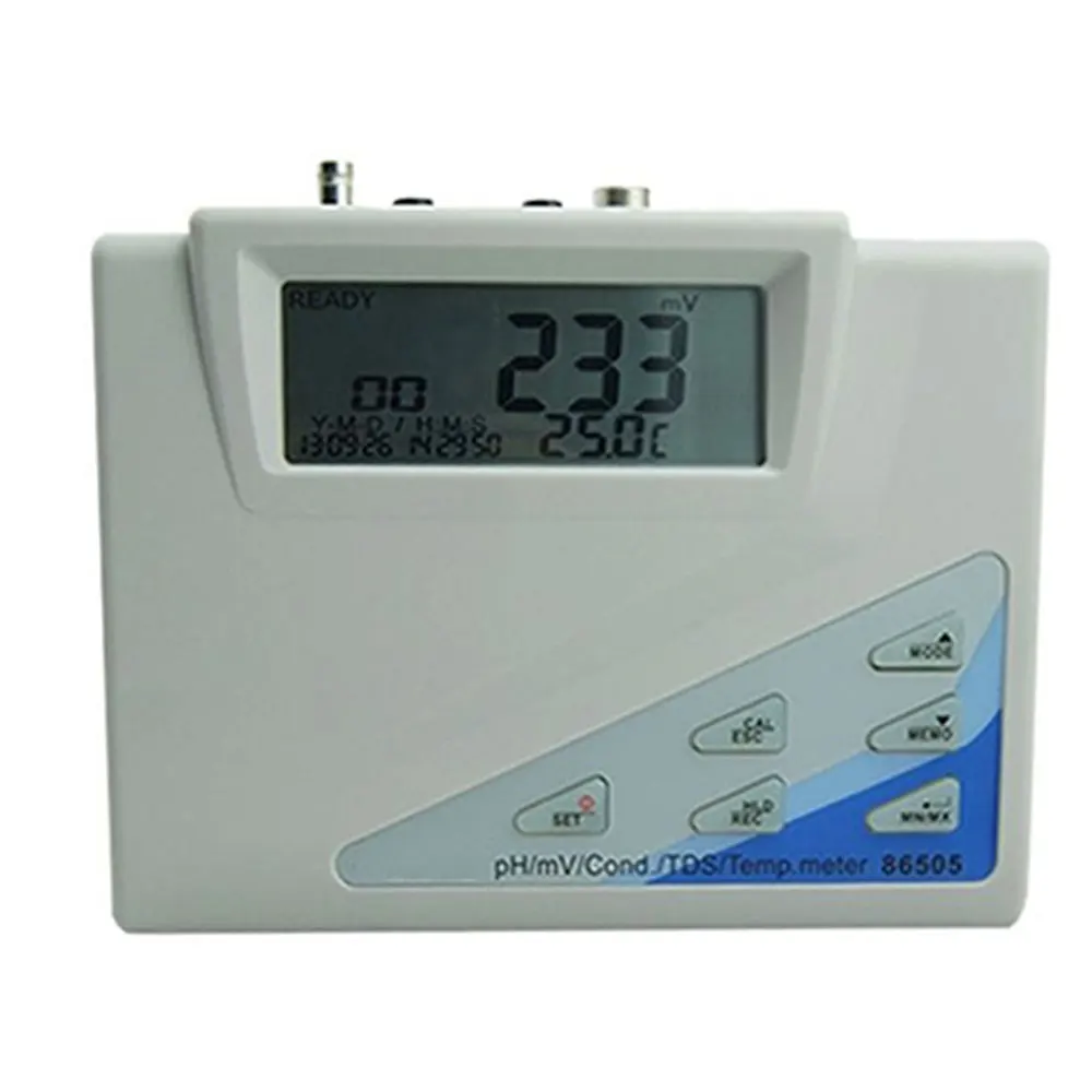 Detector de Monitor de Qualidade da Água, Salinidade Multi-Parâmetro Tester, Desktop PH ORP TDS, AZ86505, 5A