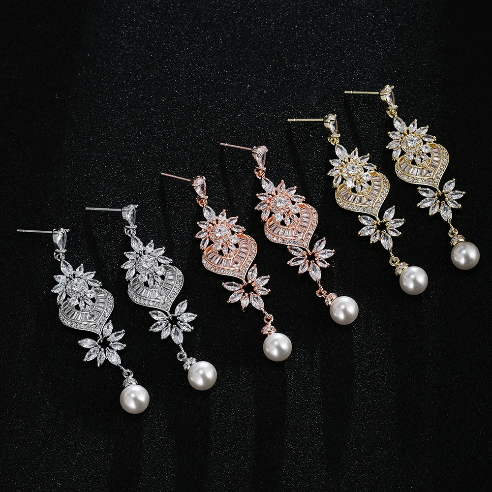 Emmaya Fashion Statement Bohemain Style Earring With High Quality Zirconia Ancient Decoration Women Fascinating Ornament