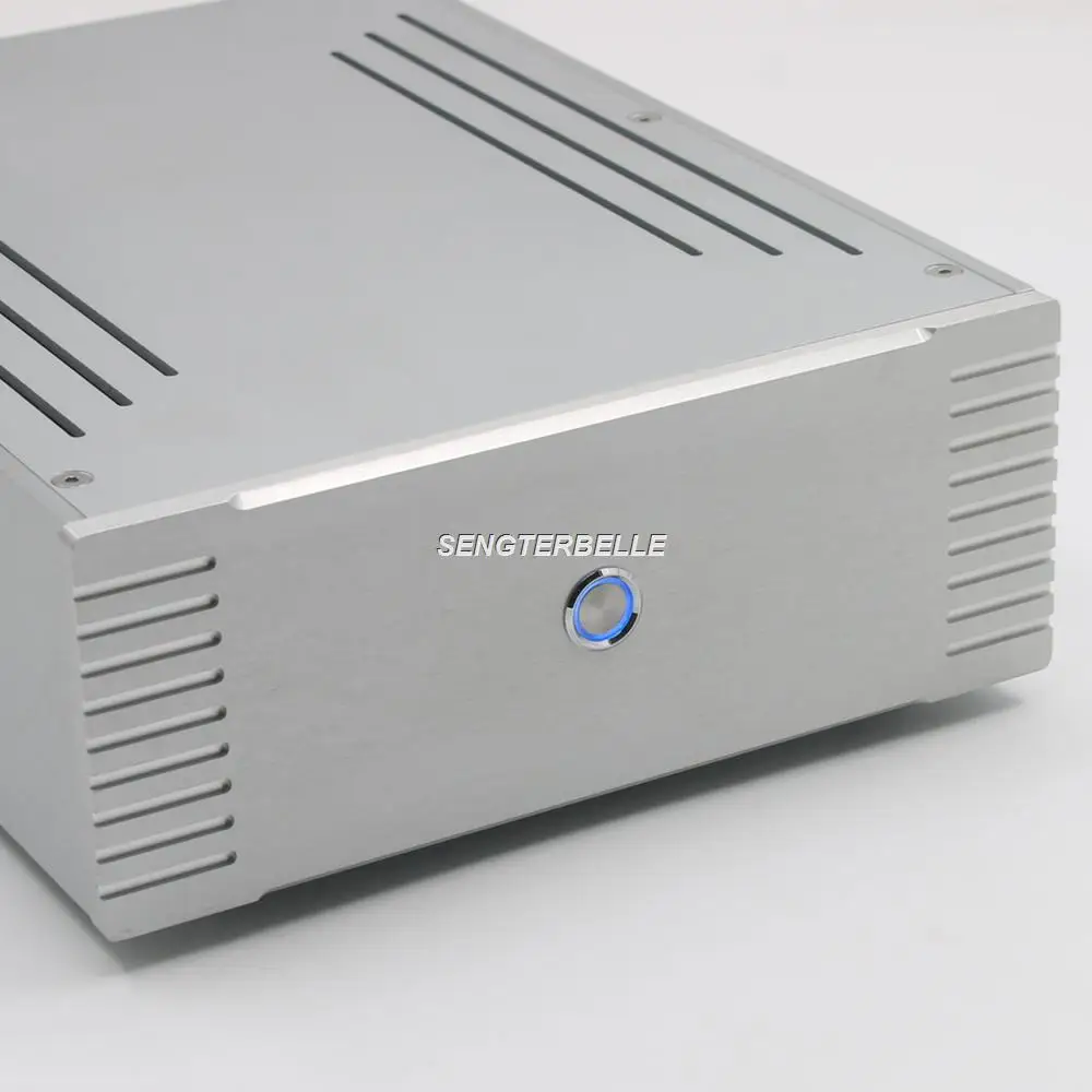 HiFi 800W Class D Audio Stereo Power Amplifier IRS2092+IRFB4227 Silver Home Amp
