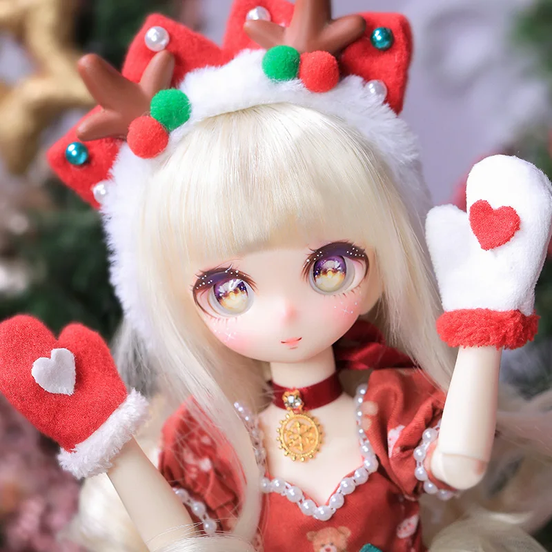 ファンタジーエンジェル-女の子のためのクリスマスギフト人形,完全なセット,31cm,DIYおもちゃ,新しいコレクション1/6