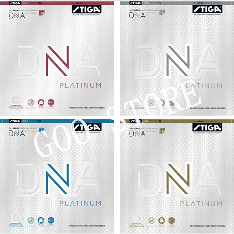 STIGA DNA Platinum M DNA Platinum H Table tennis rubber Pips-in Limited Release Original STIGA DNA Ping Pong Sponge