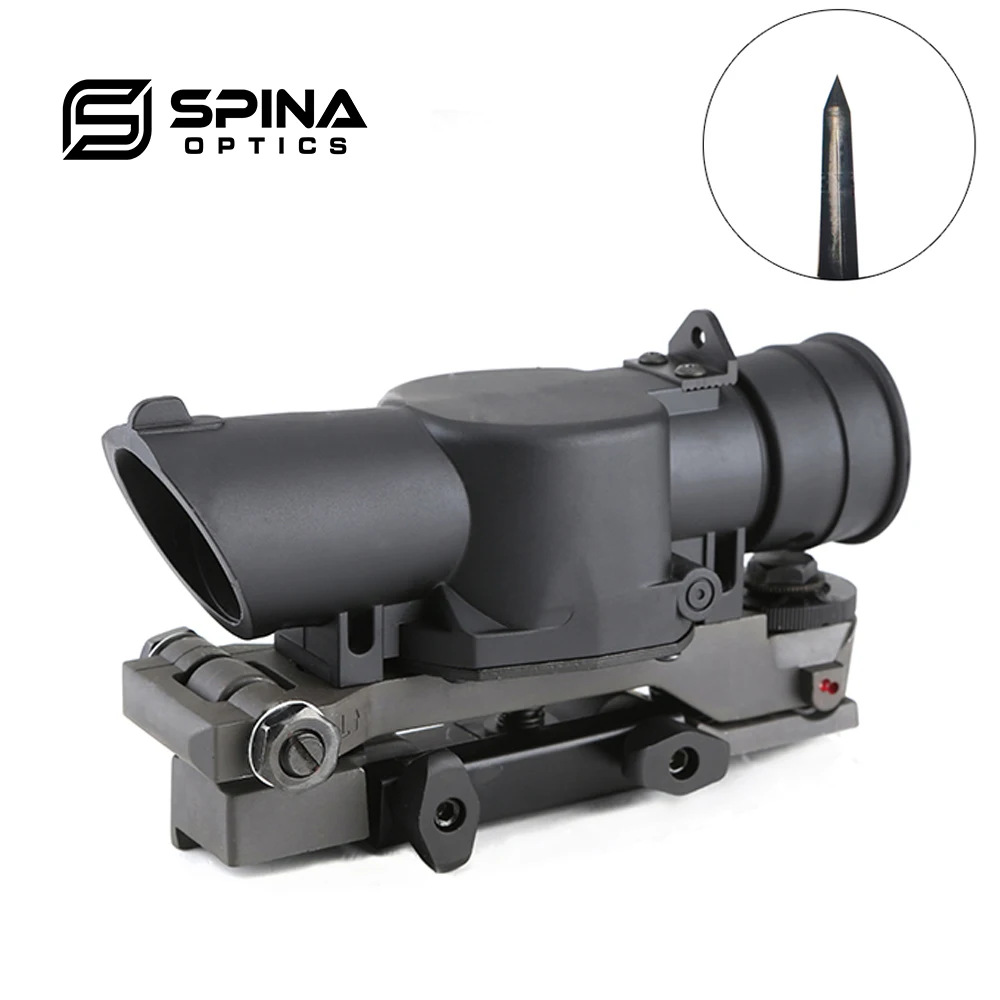 

SPINA Optics L85 SUSAT Type Tactical 4X Sight Rifle Scope w/ Quick Detach Weaver Mount