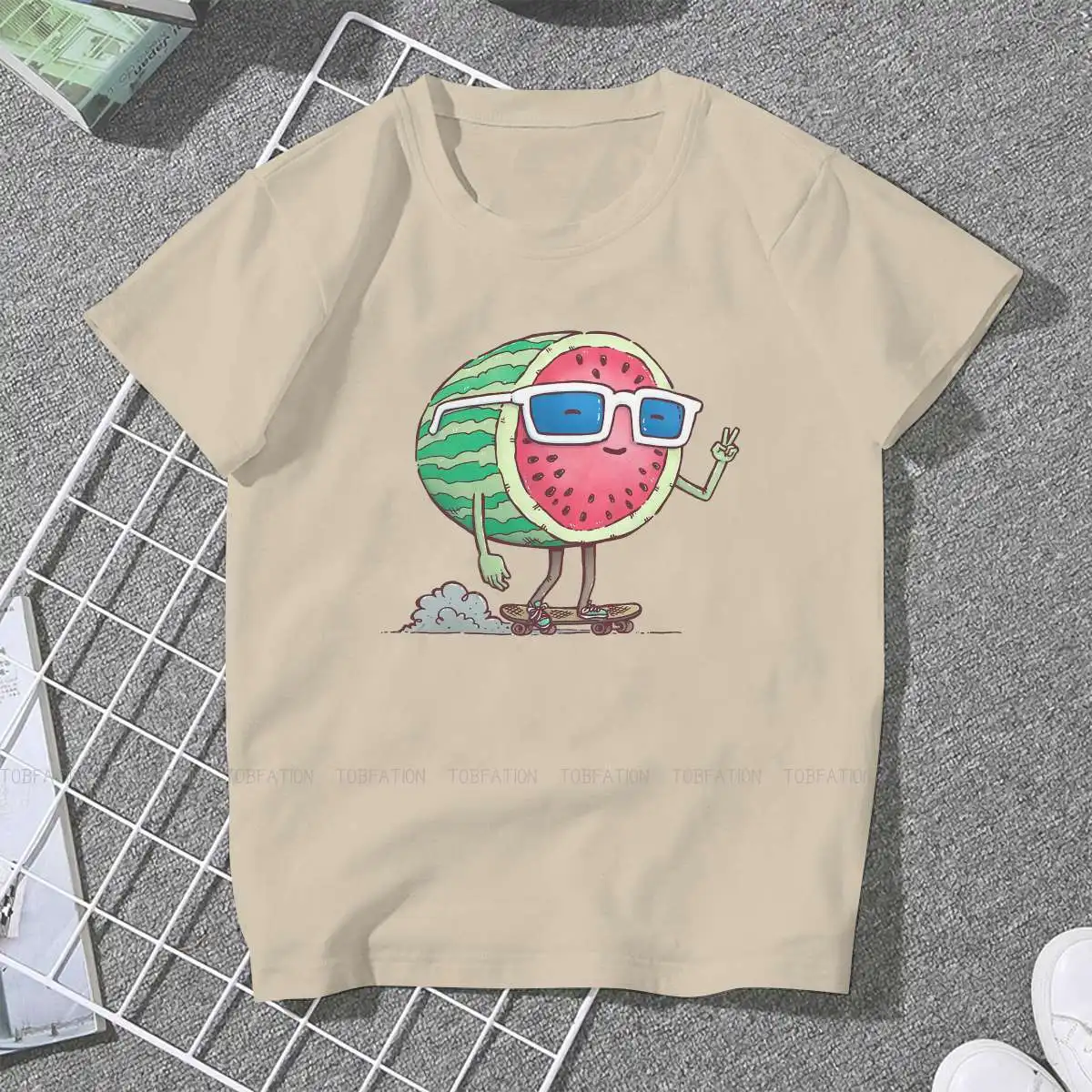 Hot Summer High Temperature TShirt for Woman Girl Watermelon Skater Basic Summer Tee T Shirt New Design Loose