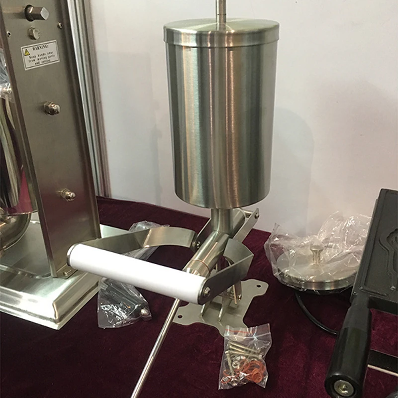 WCF-23L Fruit Filling Machine Fritters Adding Sauce Machine Stainless Steel Manual Custard Filling Machine Jam Machine