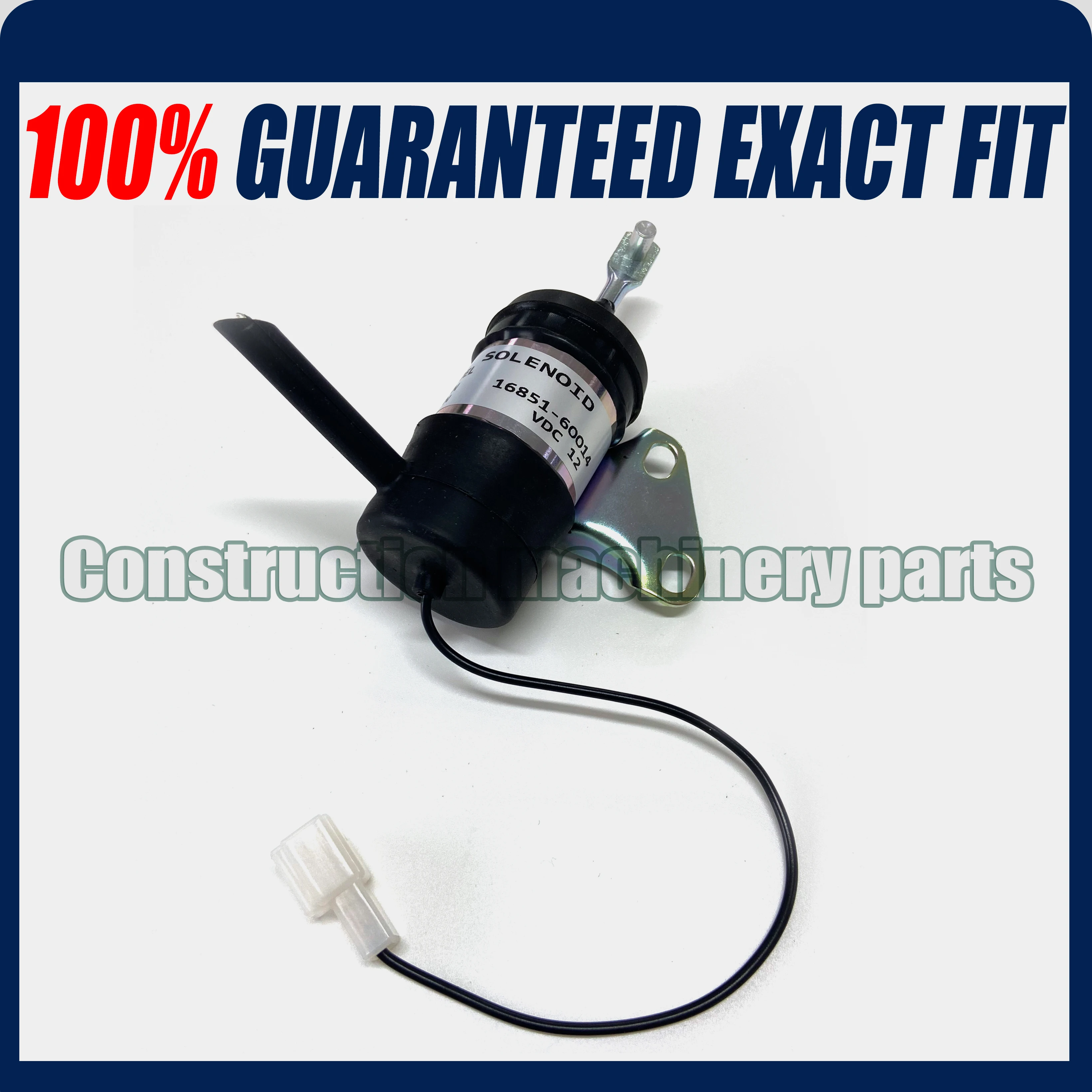 16851-60014 New For Kubota Stop Solenoid RTV900G RTV900G6 RTV900G9 RTV900R RTV900R6 RTV900R9