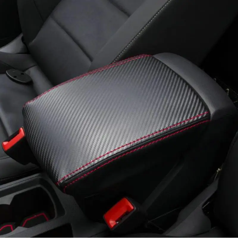 

SBTMY Automobile armrest case decorative sleeve Interior trim For Volkswagen T-ROC 2018 Accessories