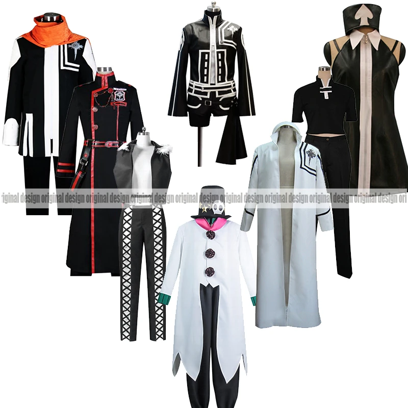 

D.Gray-man Allen Walker Lenalee Lee Yu Kanda Lavi Clothing Cosplay Costume,Customized Accepted