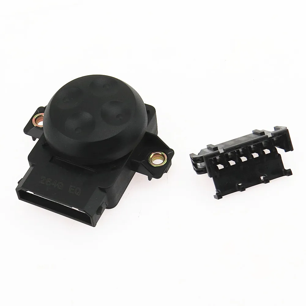 

SCJYRXS 1Set Front Seat Lumbar Adjust Control Switch Connector Plug 8E0959777B For Audi TT A4 A5 8E0 959 777 B 893 971 636