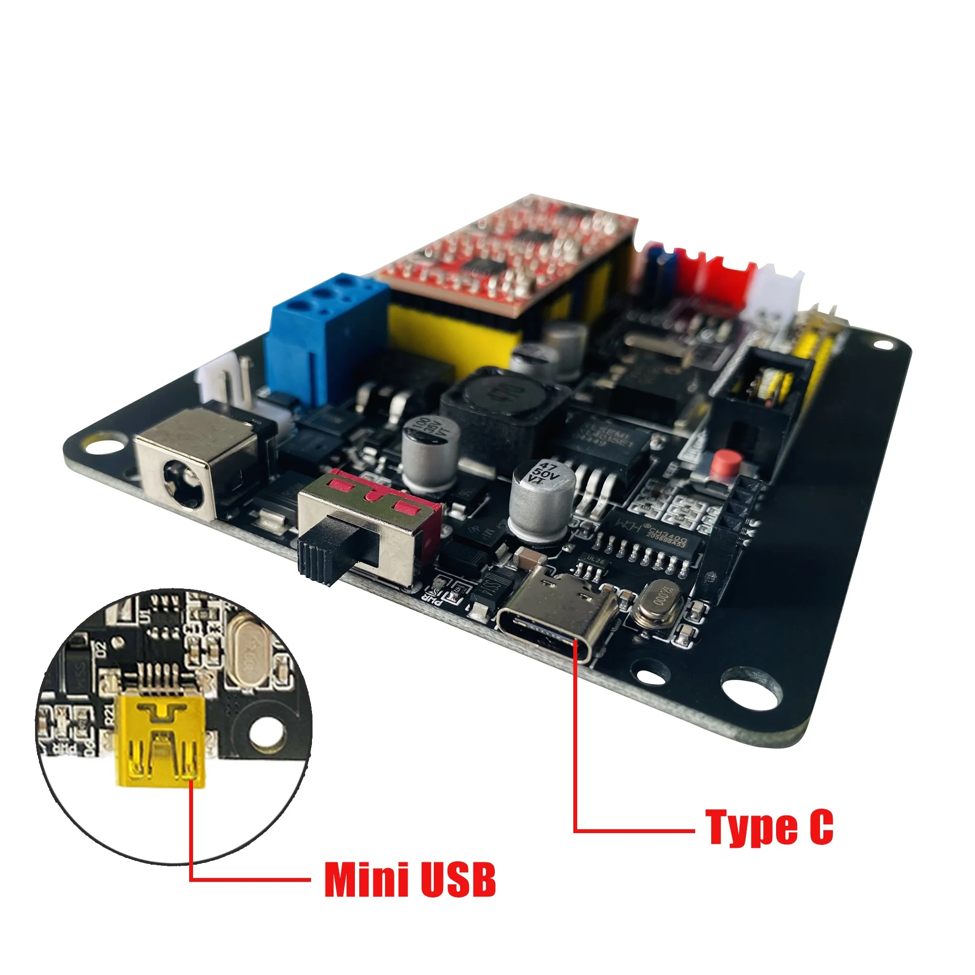 Upgraded 3 Axis Controller Board + 1/1.8/3.5 inch Offline GRBL USB Port CNC Engraving Machine Control Board For CNC router