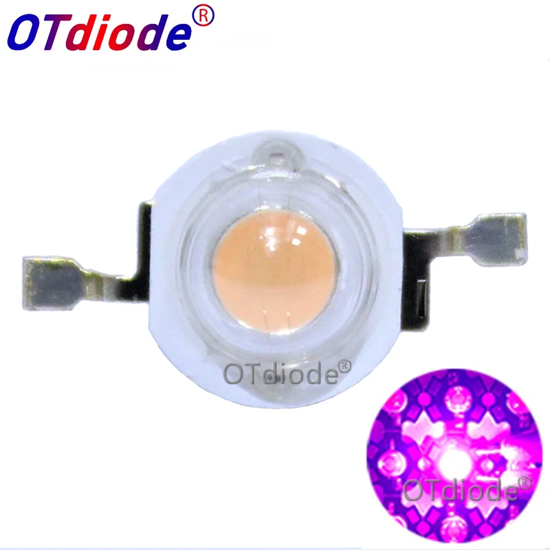 

1w 3w 5w full spectrum led grow light chip 380-840nm , best led grow chip for indoor plant grow