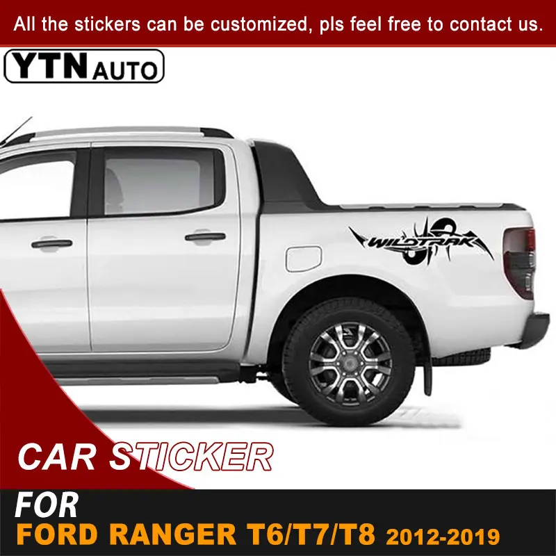 

Rear Trunk Car Stickers Wildtrak Letter Scorpion Graphic Vinyl Decals For Ford Ranger 2012 2013 2014 2015 2016 2017 2018 2019