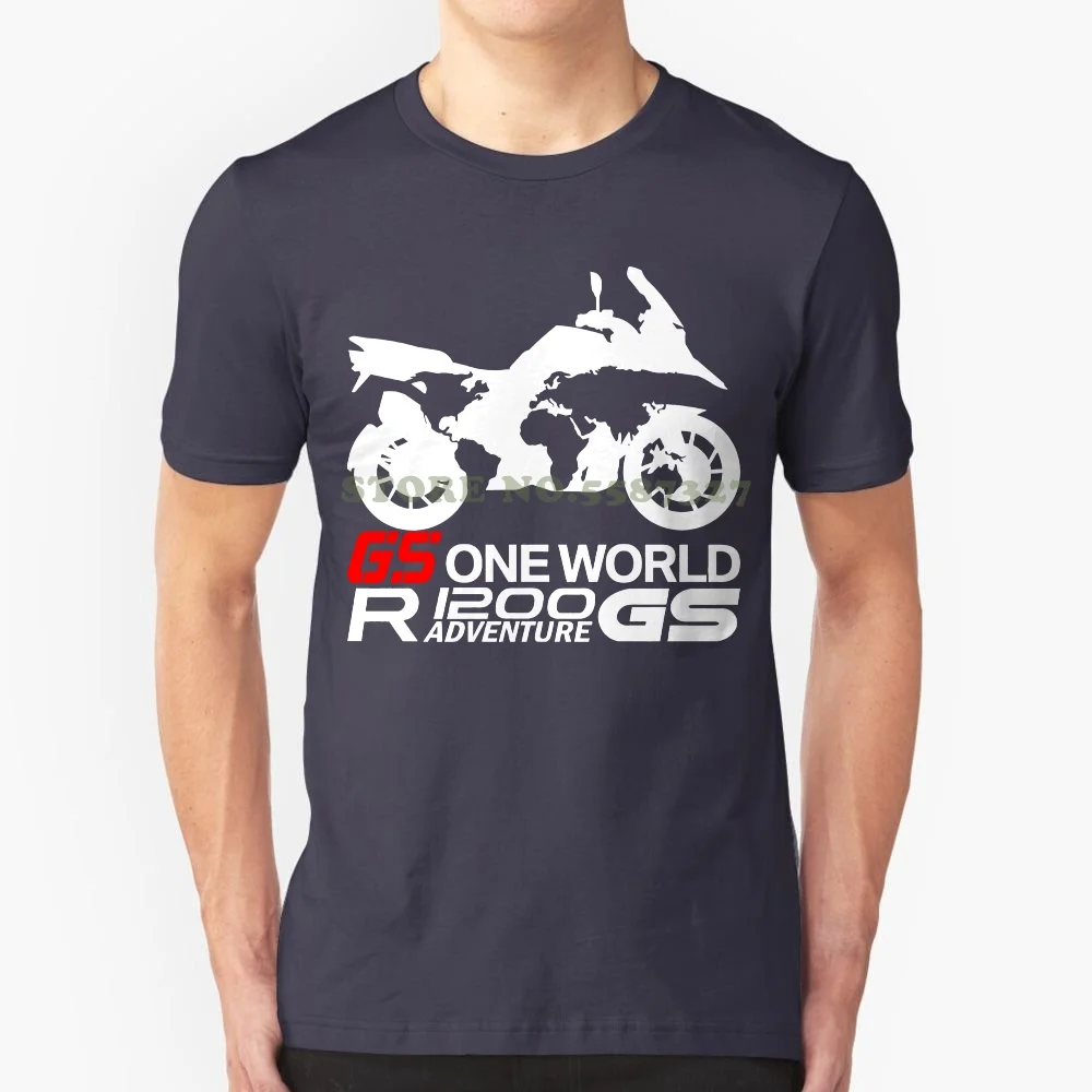 New Casual Tee Shirt Germany Motorcycles R1200gs T Shirt Gs1200 Adventure One World One 1200 Tee Shirt Size S 3xl T Shirt Tops