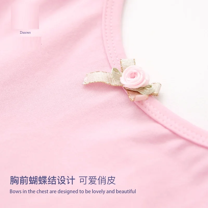 Балетная одежда без рукавов, балетное платье для девочек, балетное трико для малышей, танцевальное платье, платье-пачка, детские танцевальные юбки с тюлем