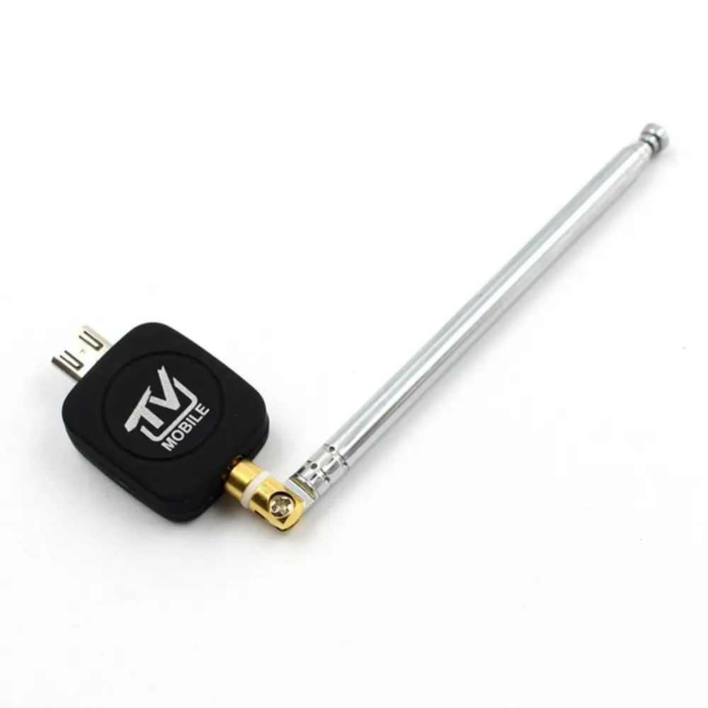 DVB-T TV Receiver 75 Ohm Digital TV Antenna Input Micro USB 2.0 TV Tuner for Android Mobile Phone Tablet