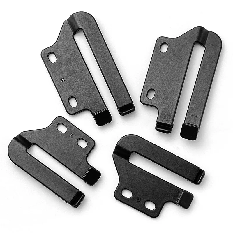 1pair Kydex IWB Holster Clips K Sheath Waist Clip Kydex Knife Scabbard Waist Clip Parts KYDEX Making Accessories