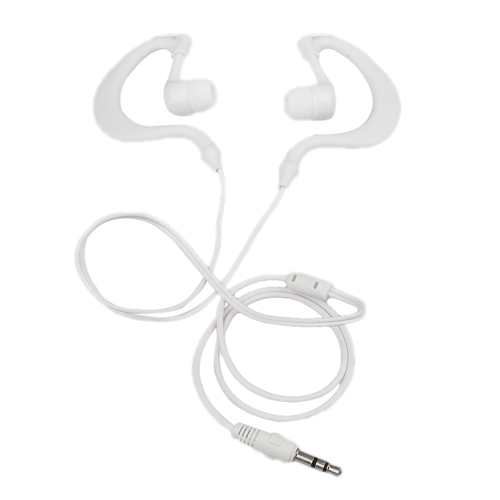 3.5mm Earhook Sport Waterproof IPX8 Earphone Headphone for iPod MP3 Player