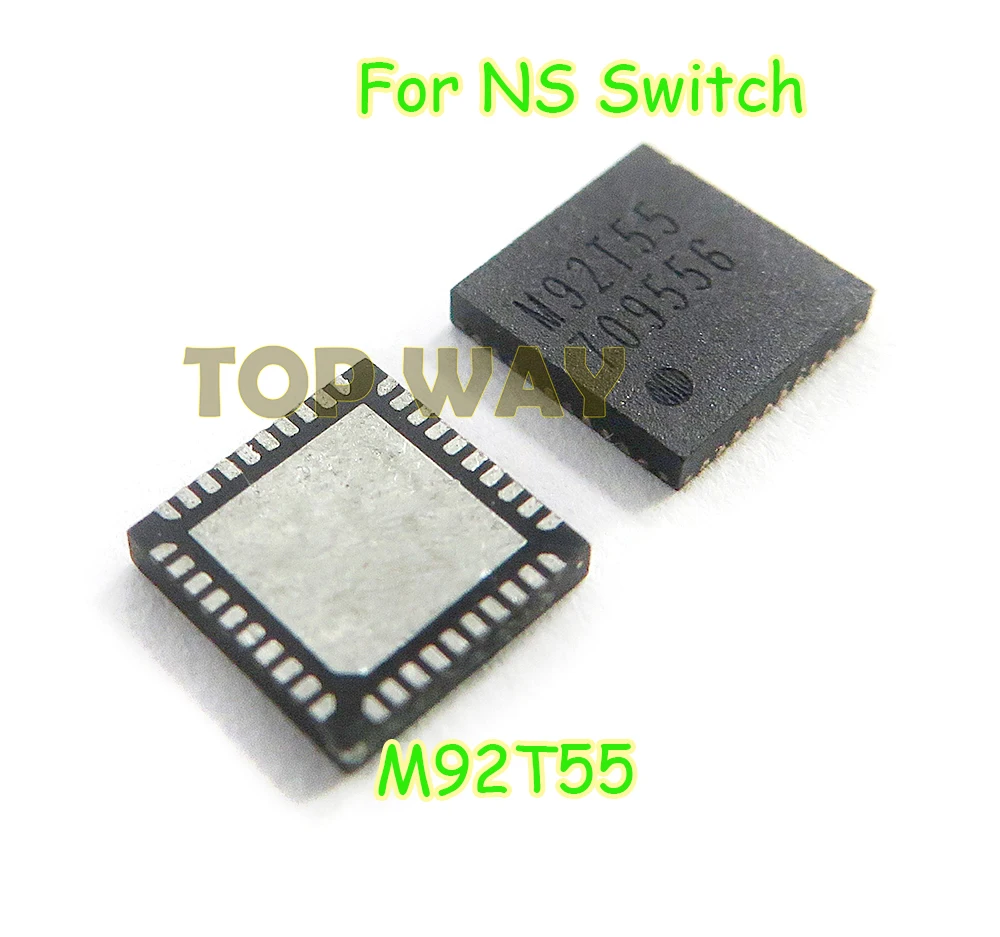 10PCS FOR NS Switch M92T55 chip motherboard charging management game Bluetooth-compatible socket control IC M92T55