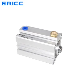 Compact cylinder single acting-push SSA series bore 16 20 25 32 40 50 63 80 stroke 5mm 10mm 15mm 20mm 30mm 40mm 50mm