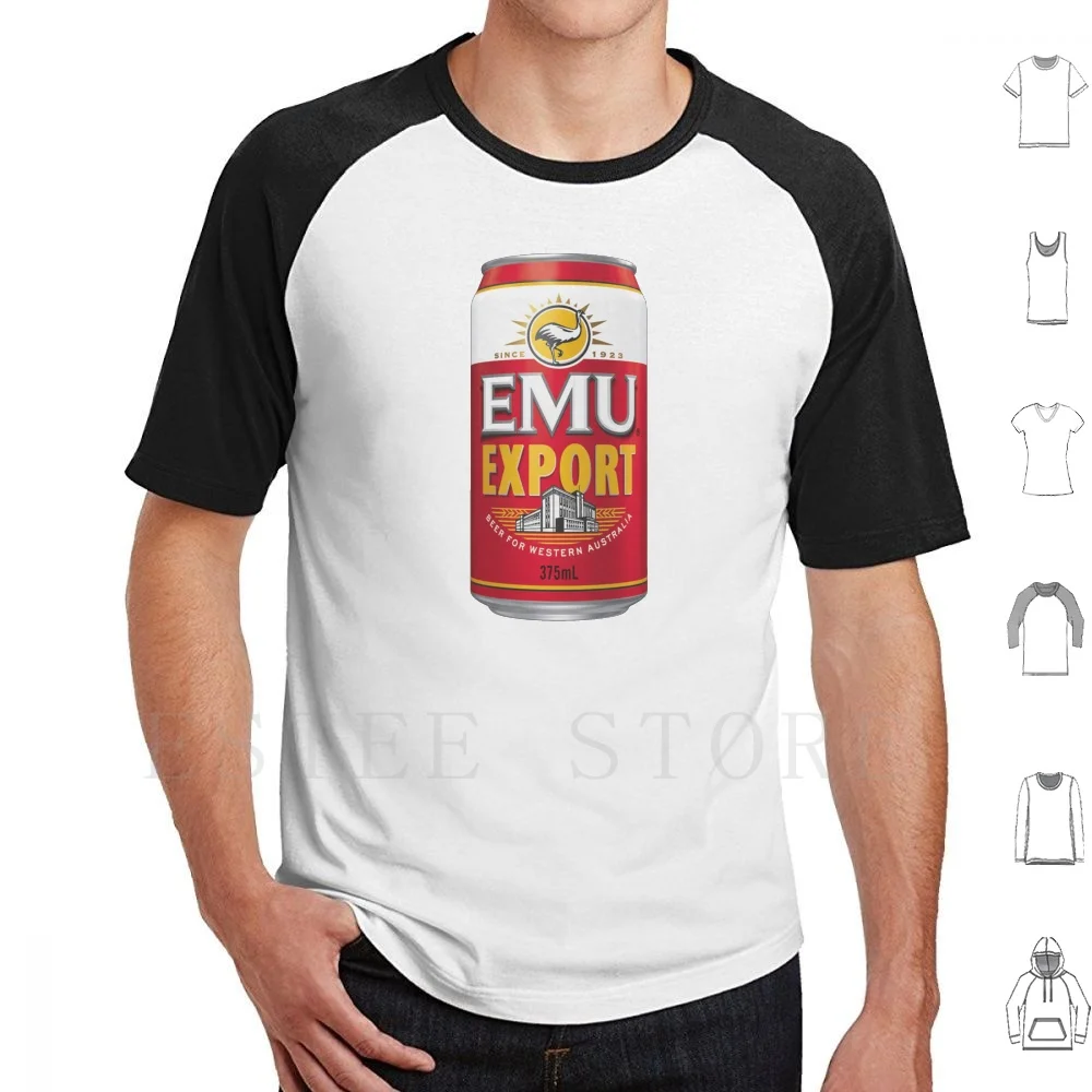Export T Shirt Men Cotton 6xl Export Enji333 Australia Australian Export Chook Bush Enji Beer Logo