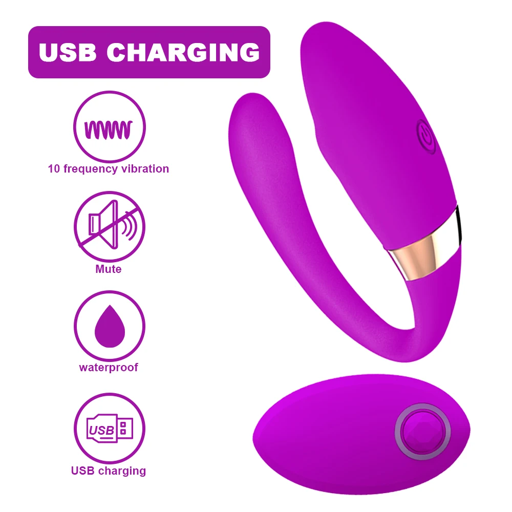 USB ชาร์จ U ประเภท Vibrating Dildo รีโมทคอนโทรลของเล่นสำหรับผู้หญิง G Spot Clitoris Anal กระตุ้นผู้ใหญ่ของเล่นสำหรับคู่ใช้