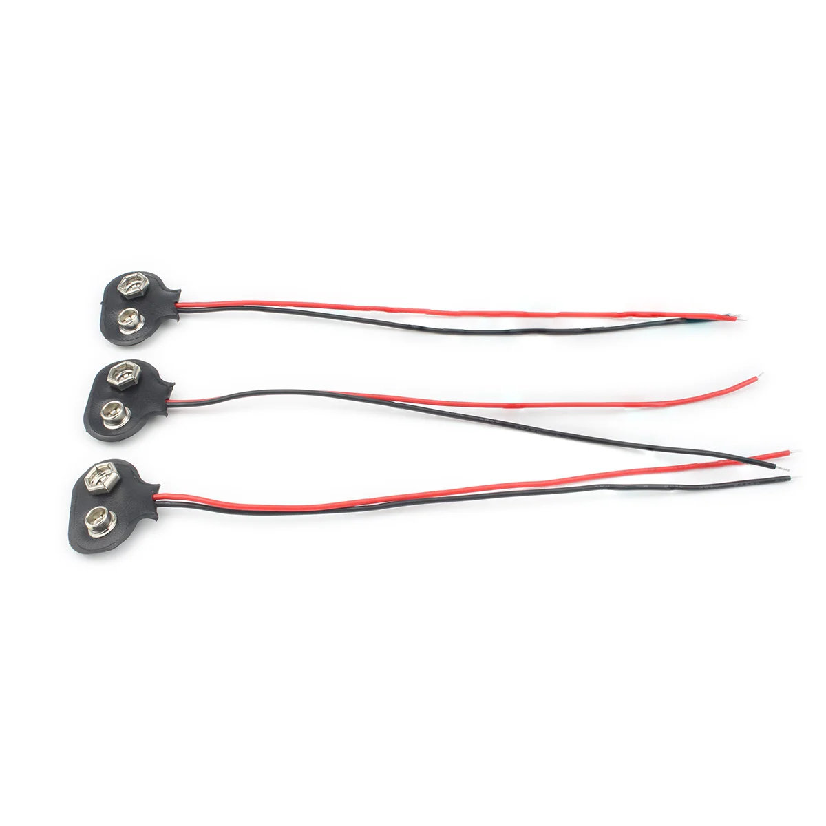 9V 10Pcs Battery Snap Power Cable to DC 9V Clip Male Line Battery Adapter For Arduino DIY Jack Connector