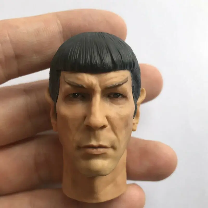 TBLeague 1/6 Male Soldier TOS Spock Head Sculpt Star Trek Action Figure Toy  Collection Collection