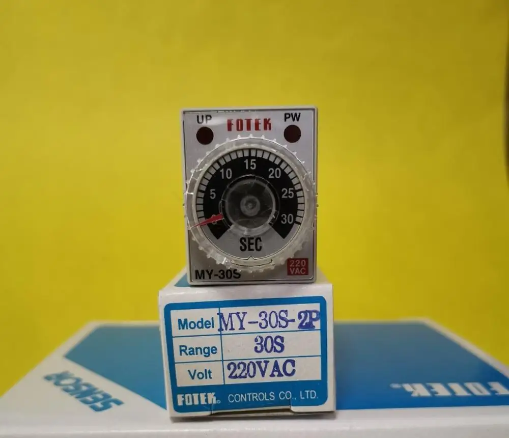 

MY-30S-2P-220V brand new original imported Taiwan FOTEK timer