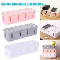 Cable Storage Box Case Wire Cable Management Socket Safety Storage Organizer Home