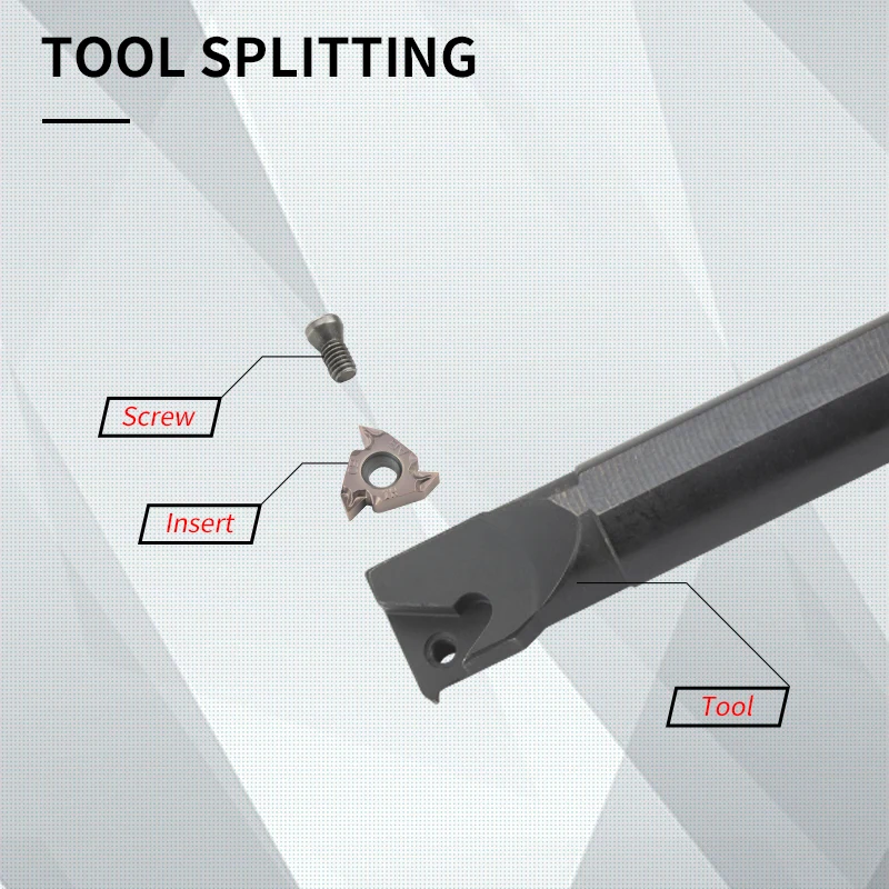 Barra de Herramientas de torneado de rosca interna, insertos de 22ir, torno CNC, SNR0020R22 SNR0025S22 SNR0032T22 SNR0040T22 SNR0050U22