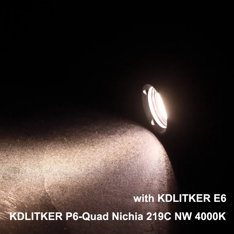 KDLITKER Quad Nichia 219BT 1400 Lumens High CRI LED Drop-in Module (Dia. 26.5mm)