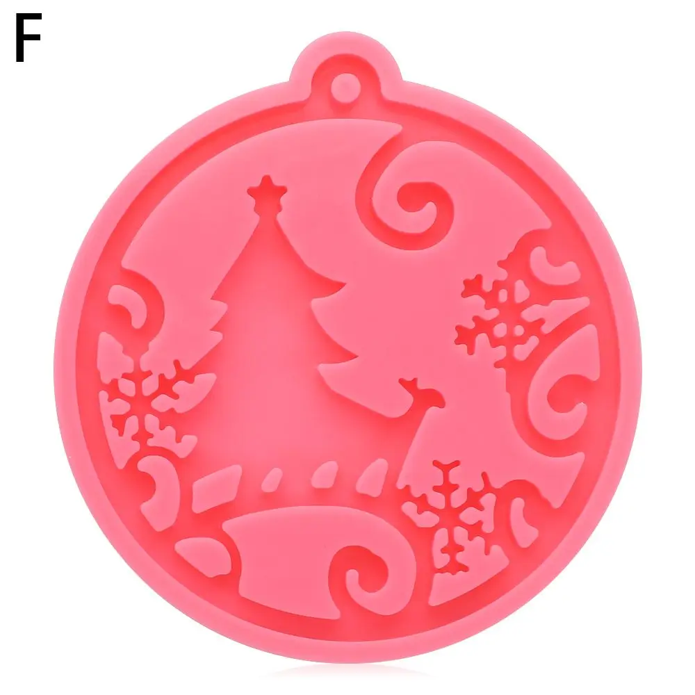

Pendant Candy Chocolate Clay Mold Silicone Moulds Keychain Molds Jewelry Making Tool Christmas Ball Mold