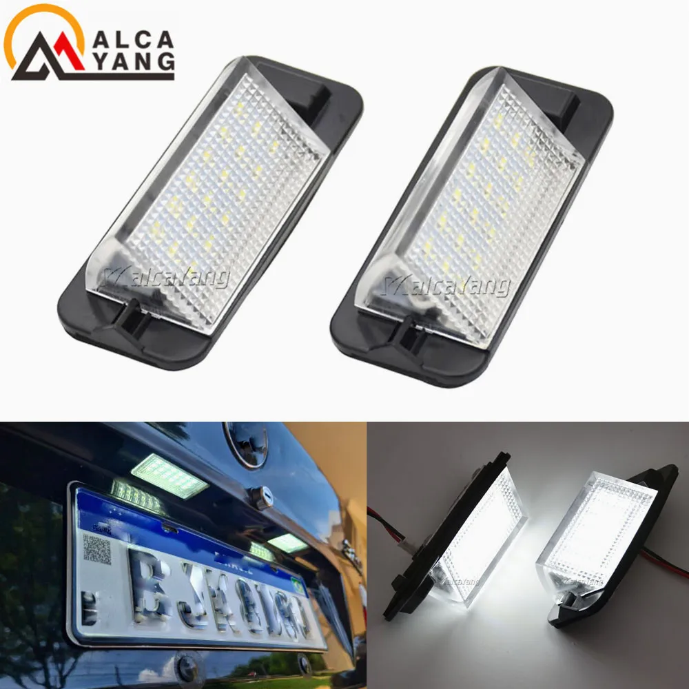 LED CANBUS Car No Error License Plate Lights bulb For BMW E36 (1992-1998) AUTO Number Plate Lamp White No Hyper Flash @12V