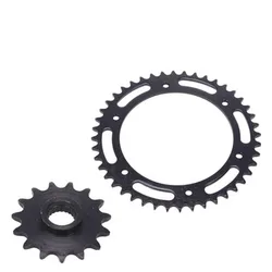 Motorcycle Front Rear Sprocket geartransmission chain Sprockets Gear for Yamaha TTR250  TTR 250